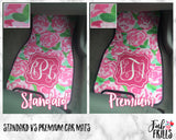 Peony For Your Thoughts Car Mats